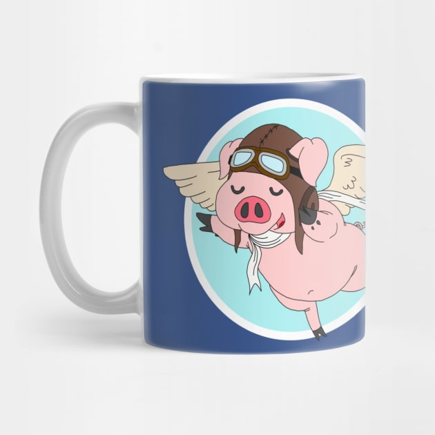 Pigs! Take to the skies! by Owllee Designs